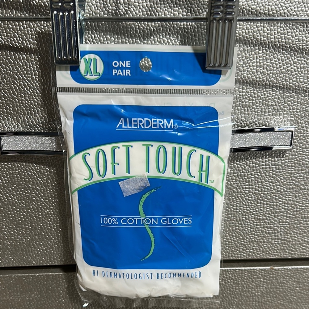 Soft Touch Cotton Gloves - White